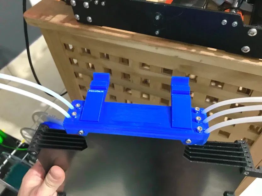 Móc Gập Góc Prusa I3 MMU 2 Đầu Vào PTFE Hướng Lên - Image 3