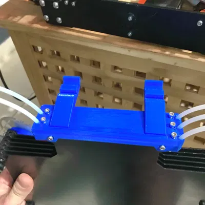 Móc Gập Góc Prusa I3 MMU 2 Đầu Vào PTFE Hướng Lên