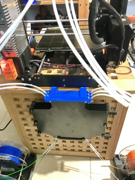 Móc Gập Góc Prusa I3 MMU 2 Đầu Vào PTFE Hướng Lên - Image 4