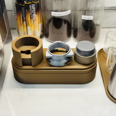 Trạm Tamping Espresso Breville có khay và lưu trữ