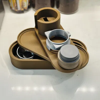 Trạm Tamping Espresso Breville có khay và lưu trữ