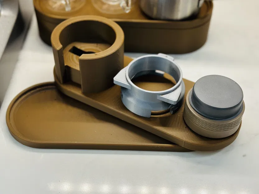 Trạm Tamping Espresso Breville có khay và lưu trữ - Image 4