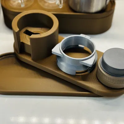 Trạm Tamping Espresso Breville có khay và lưu trữ