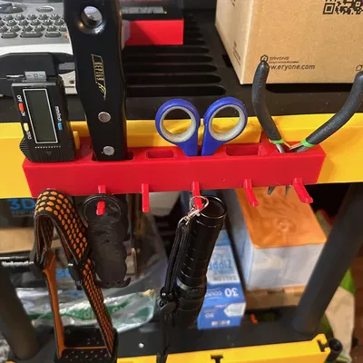 Giá đỡ/Tổ chức dụng cụ cho Kệ Lưu trữ Đen và Vàng