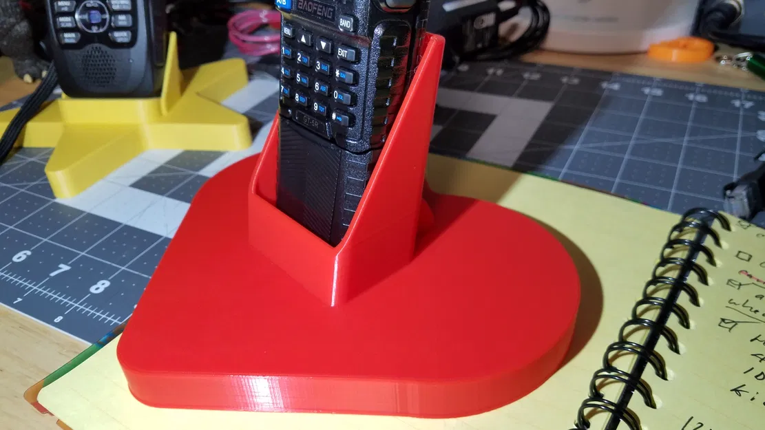 Thương FANG Lắm! Đế Giữ Radio UV-5R Pin Mở Rộng Hình Trái Tim Mk II - Image 1