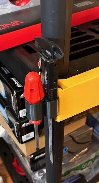 Giá đỡ/Tổ chức dụng cụ cho Kệ Lưu trữ Đen và Vàng - Image 5