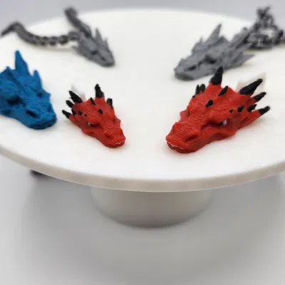 Dây Chuyền Rồng, Kỳ Lân và Trái Tim - In Nhanh