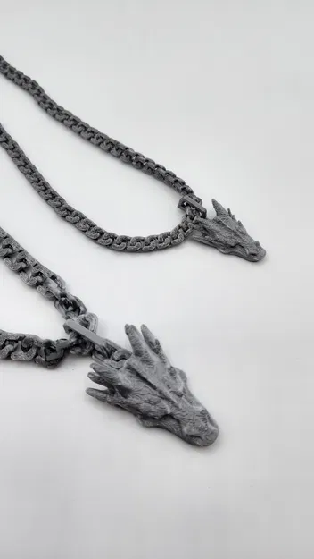 Dây Chuyền Rồng, Kỳ Lân và Trái Tim - In Nhanh - Image 7