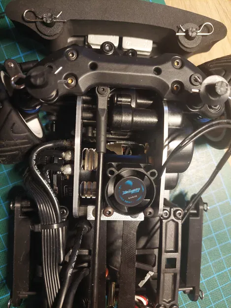 Gambado Fan Mount (cho ABC Sở thích với GFRP hoặc khung CFRP) - Image 2