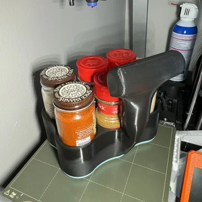 Kệ Gia Vị Có Tay Cầm