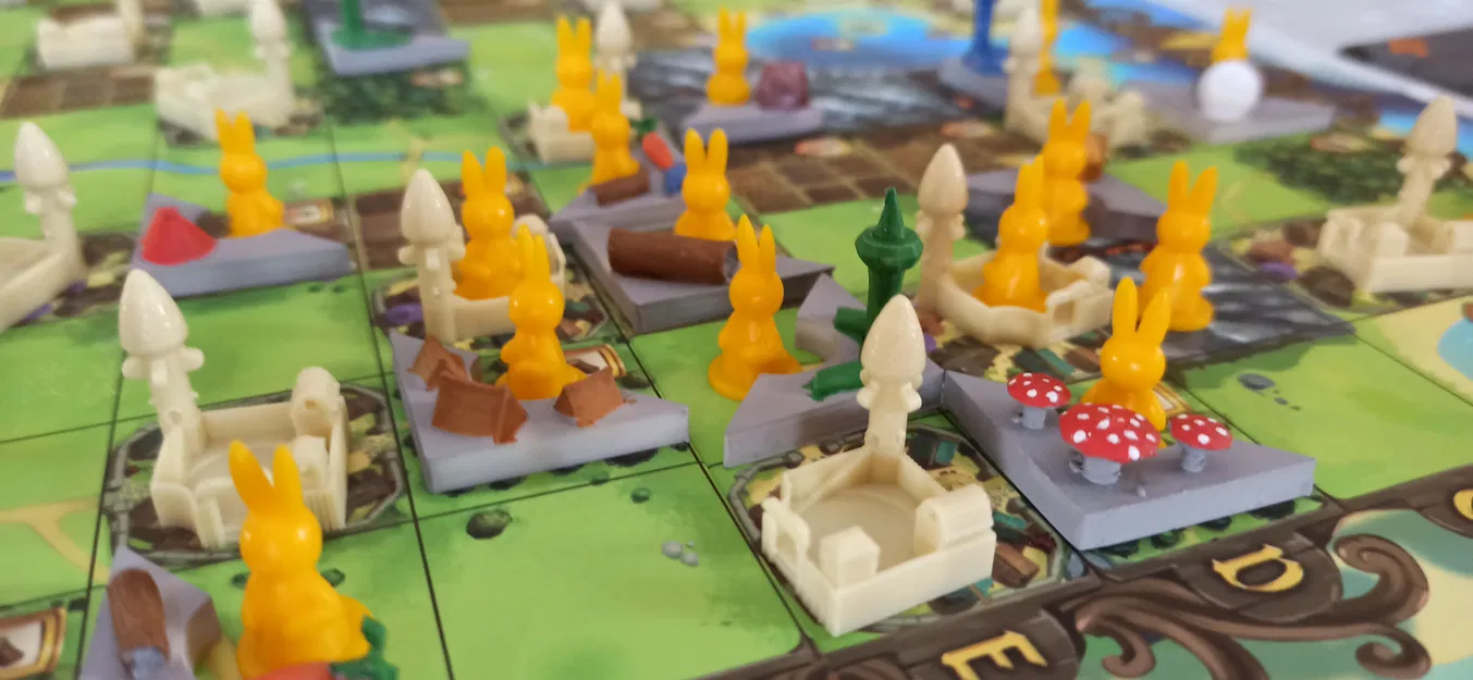 Bunny Kingdom Board Game Tài nguyên Dấu hiệu - Image 1