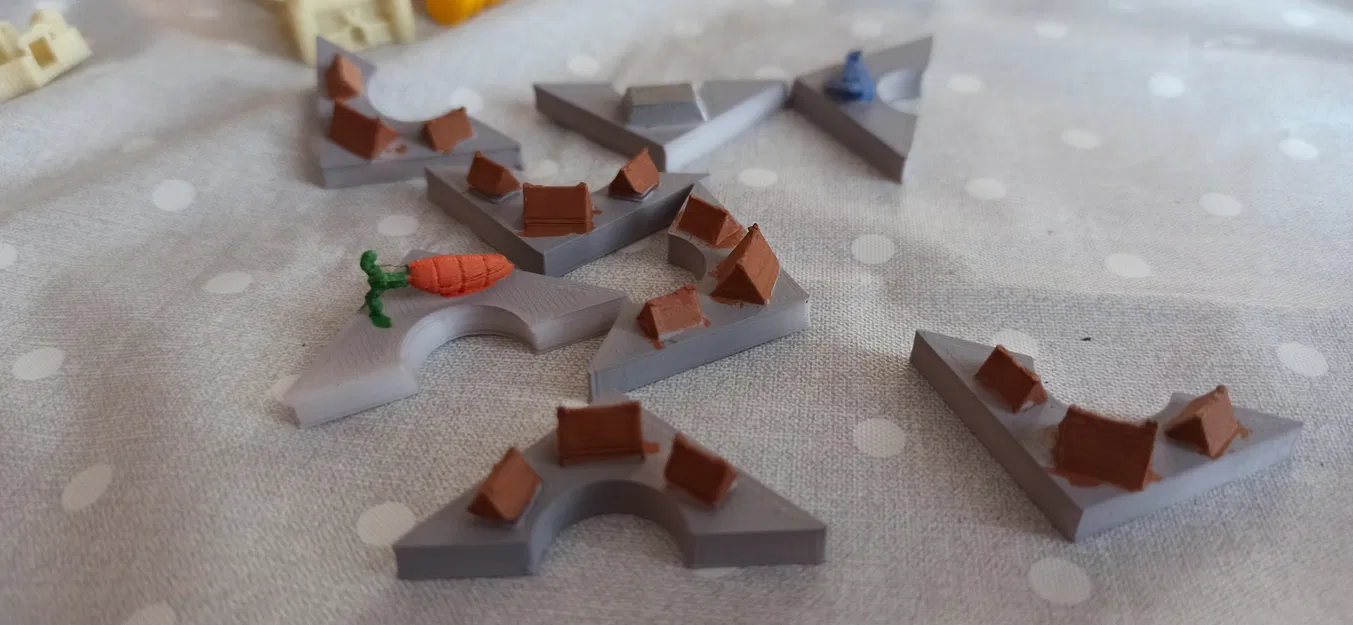 Bunny Kingdom Board Game Tài nguyên Dấu hiệu - Image 2