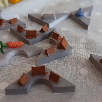 Bunny Kingdom Board Game Tài nguyên Dấu hiệu