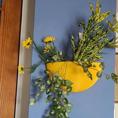 Chậu Trồng Cây Bán Cầu Treo Tường