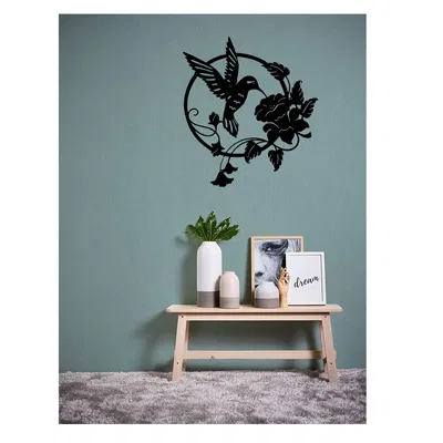 Tranh Chim Ruồi Treo Tường 3D