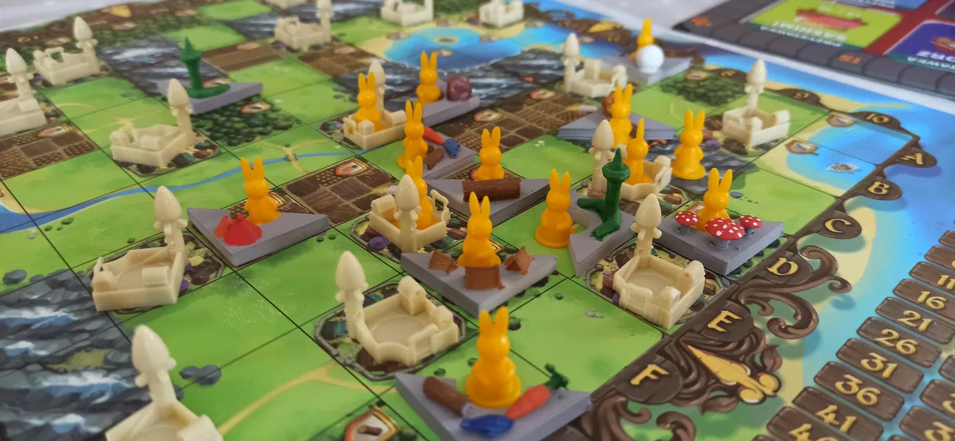 Bunny Kingdom Board Game Tài nguyên Dấu hiệu - Image 5