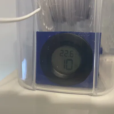 Hộp đơn Filament với Ẩm kế tròn