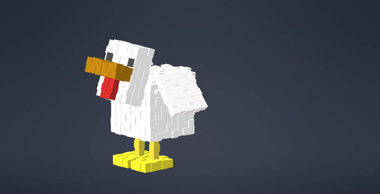 Vịt Minecraft - Mô Hình Lắp Ráp - Image 24