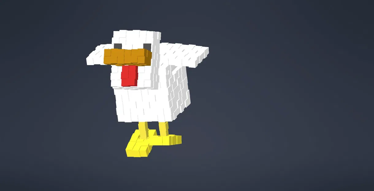 Vịt Minecraft - Mô Hình Lắp Ráp - Image 26