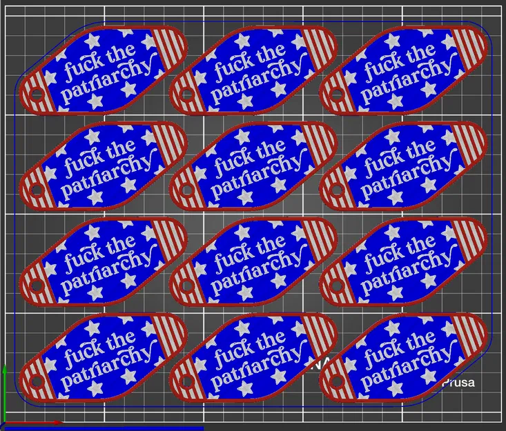 F*ck Keychain gia trưởng - Image 4