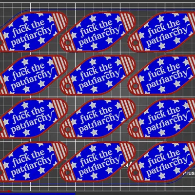 F*ck Keychain gia trưởng