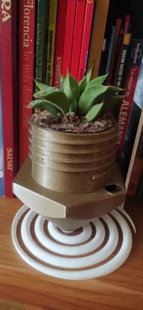 Chậu Cây Hình Bép Phun Máy In 3D - Image 1