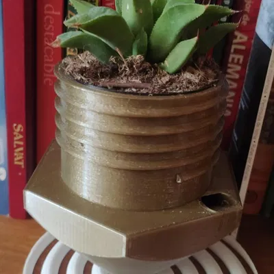 Chậu Cây Hình Bép Phun Máy In 3D