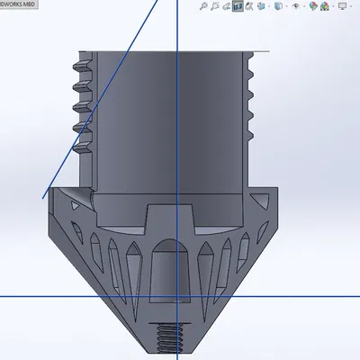 Chậu Cây Hình Bép Phun Máy In 3D