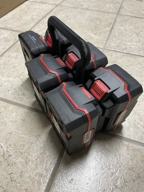 Giá Đỡ Pin / Hộp 6 Pin Parkside - Image 1