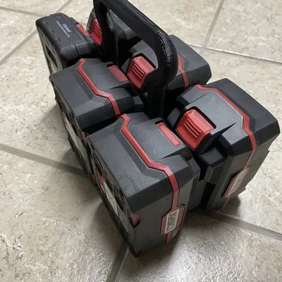 Giá Đỡ Pin / Hộp 6 Pin Parkside