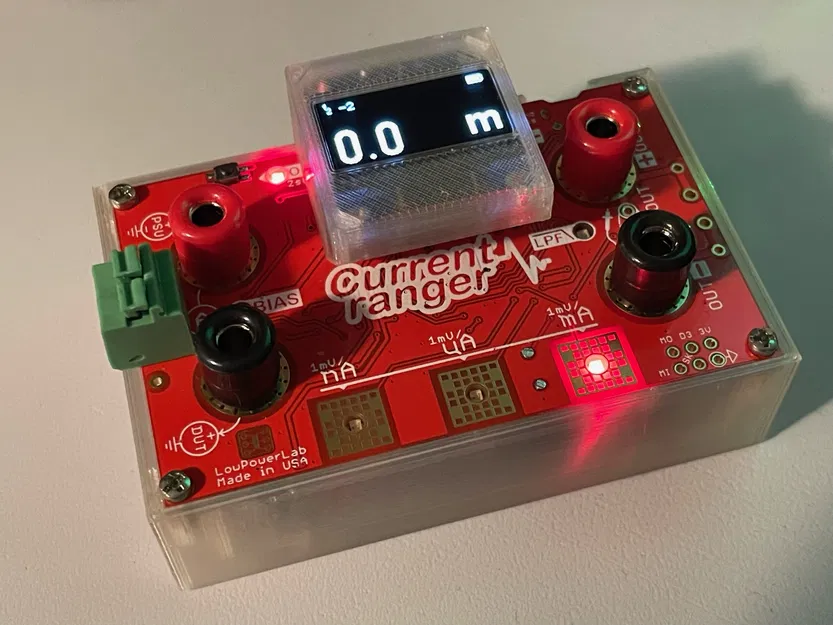 Vỏ CurrentRanger Sửa Đổi Cho Heat-Set Insert và Pin Lithium Dẹt - Image 3