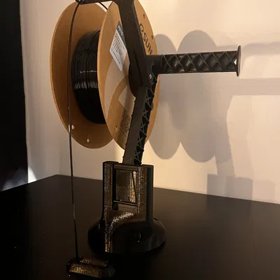 Giá đỡ cuộn dây Prusa cho MK4 gắn trên bàn Ikea Lack