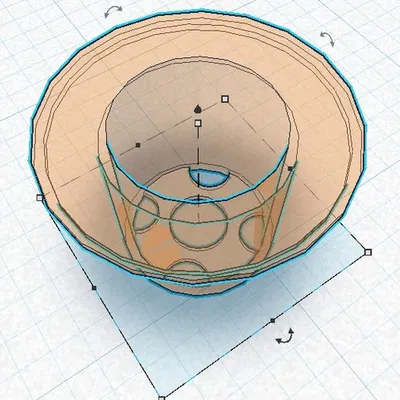 Chậu Khí canh PJ5cmHydroponicsPlanter