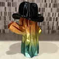 Nón Cowboy Cho Xương Rồng Low Poly - Thumbnail 2