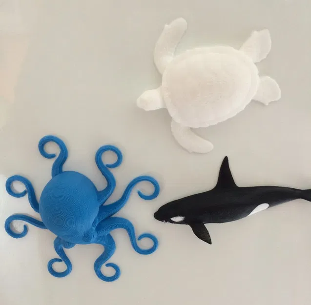 Móc nam châm tủ lạnh cá voi sát thủ - Image 2