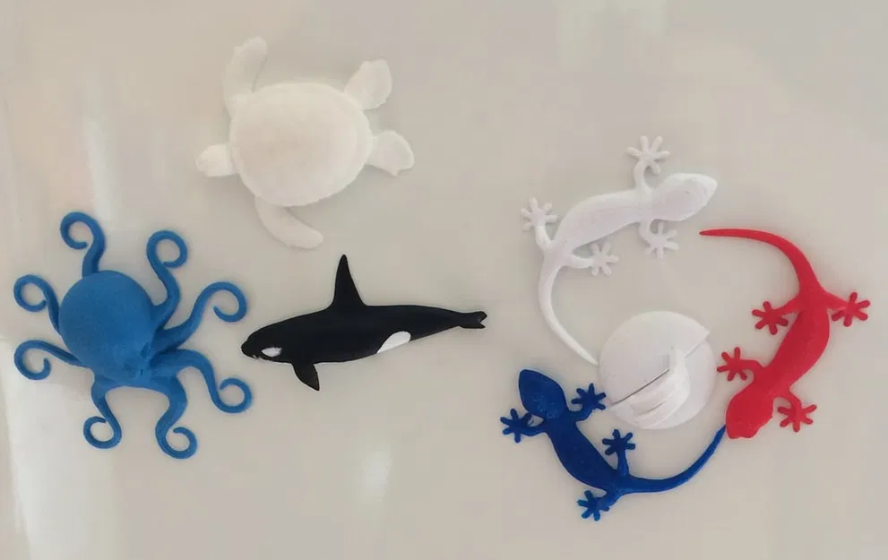 Móc nam châm tủ lạnh cá voi sát thủ - Image 4