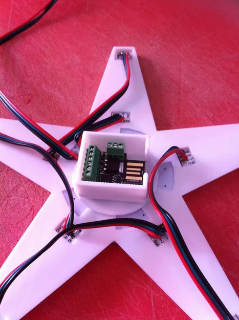 Ngôi sao Giáng sinh Star Xmass dùng Neopixel - Image 4