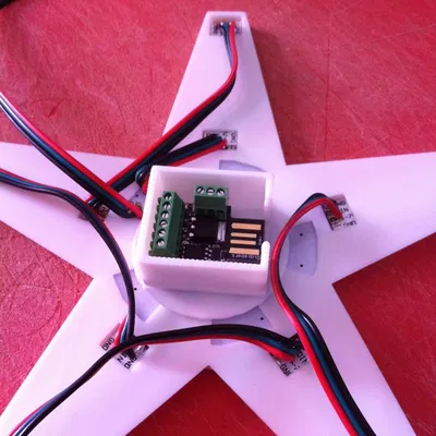 Ngôi sao Giáng sinh Star Xmass dùng Neopixel