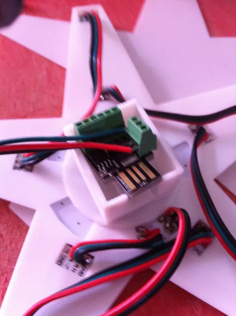 Ngôi sao Giáng sinh Star Xmass dùng Neopixel - Image 10