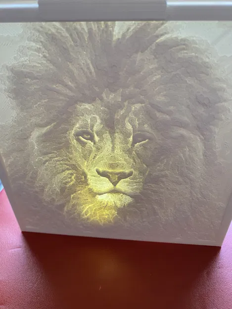 Đèn Lithophane 4 mặt (và 5 mặt) - Image 3