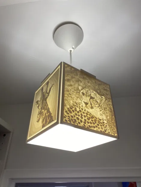 Đèn Lithophane 4 mặt (và 5 mặt) - Image 4