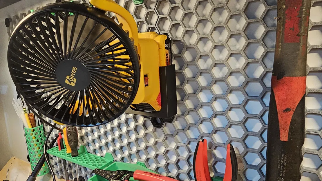 Dewalt hoặc Black & Decker 2AH BRACKET với tường lưu trữ tổ ong HSW. - Image 9