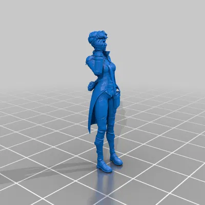 Tannis - Borderlands 3 Mô Hình 3D