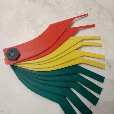 Bộ Thước Đo Độ Mòn Má Phanh (In 3D 100%)