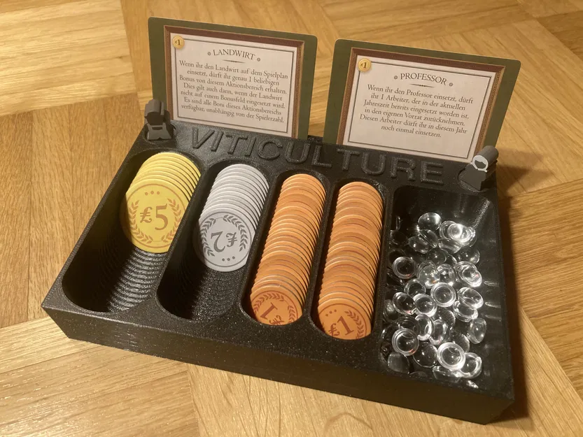 Khay chính Viticulture đựng xu, nho và rượu - Image 2