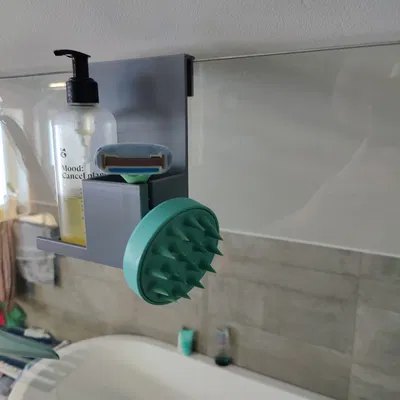 Kệ nhà tắm - In Dễ Dàng - Dùng cho Cửa Kính