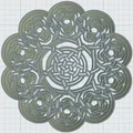 Đế lót ly Mandala Celtic 49 - Thumbnail 3