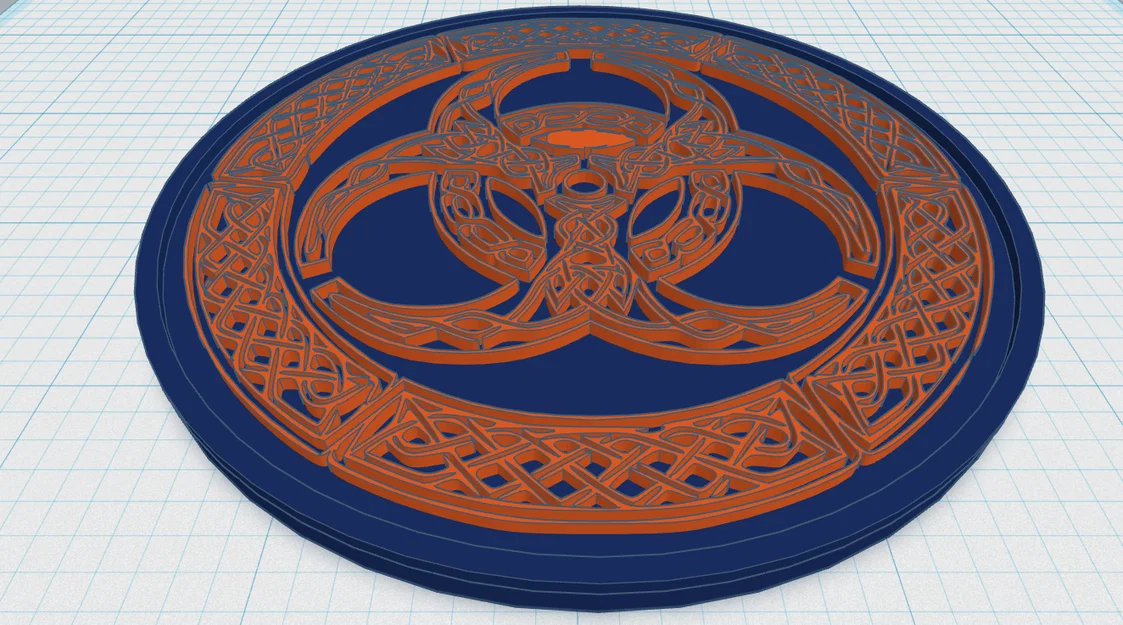 Đế lót ly Celtic Mandala 47 - Image 1
