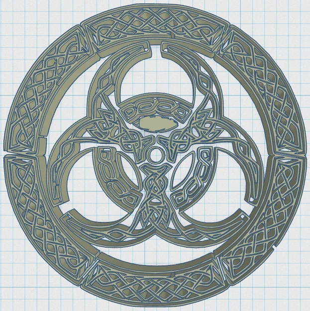 Đế lót ly Celtic Mandala 47 - Image 3