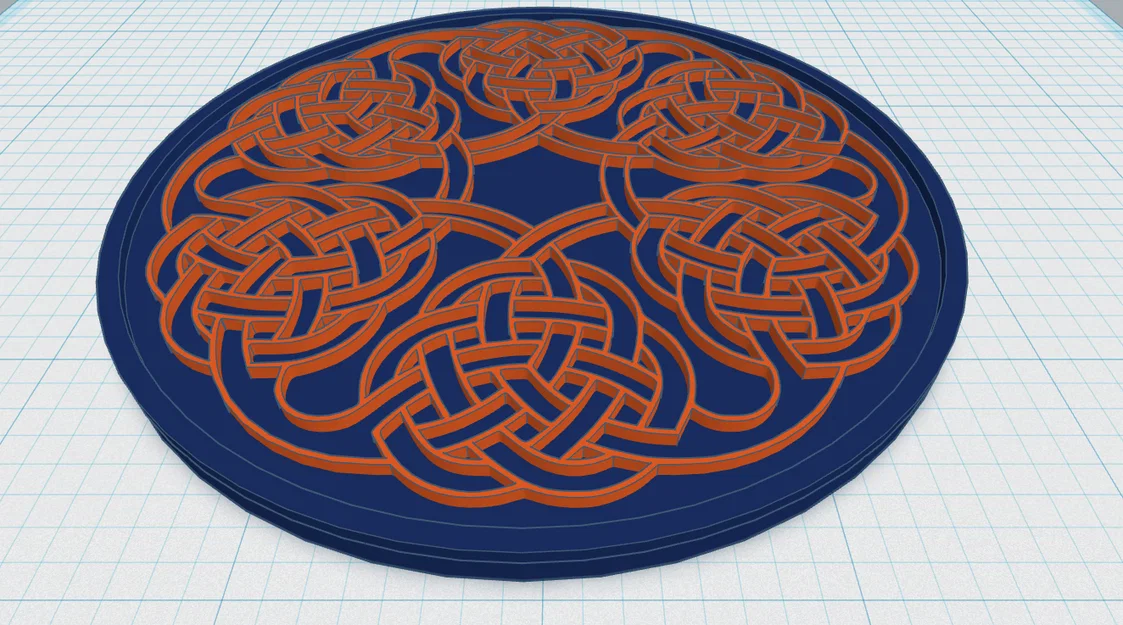 Miếng Lót Ly Mandala Celtic 46 - Image 1
